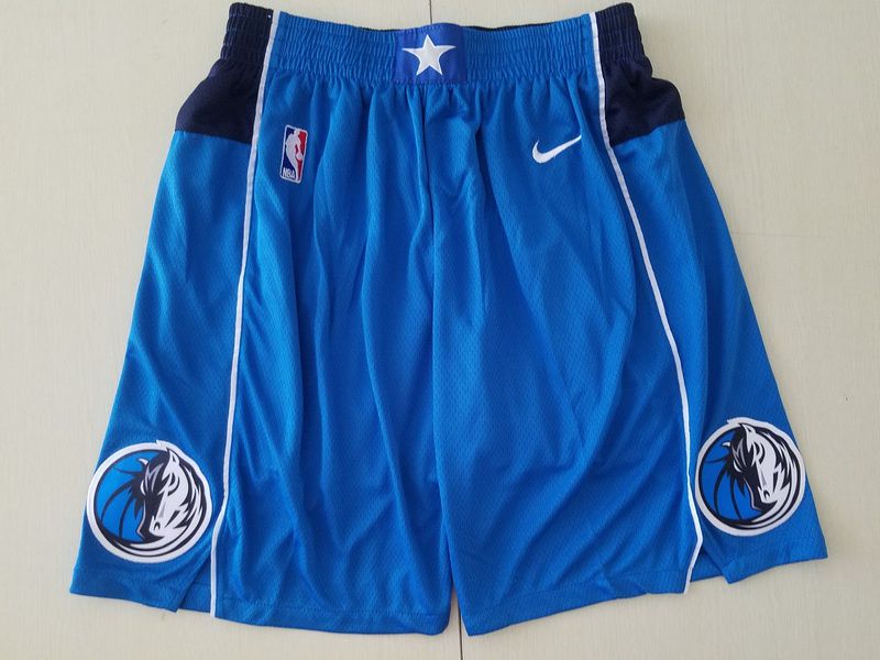 2025 Men NBA Dallas Mavericks Shorts Nike Blue style 3->dallas mavericks->NBA Jersey